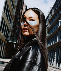 model wearing r icon eye prep